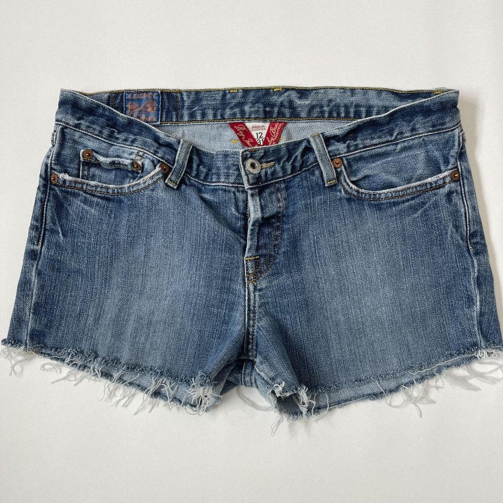 Lucky Brand by Gene Montesano cut off Jean Short